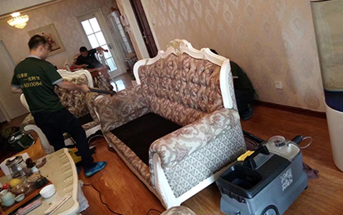 布艺沙发清洗培训