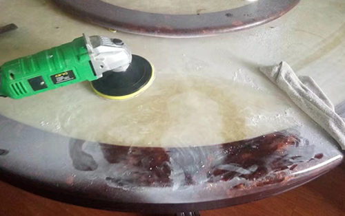 大理石桌面维修培训