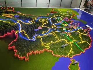 秦皇岛沙盘模型 地形地貌沙盘 沙盘模型公司