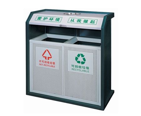 北京双桶垃圾筒